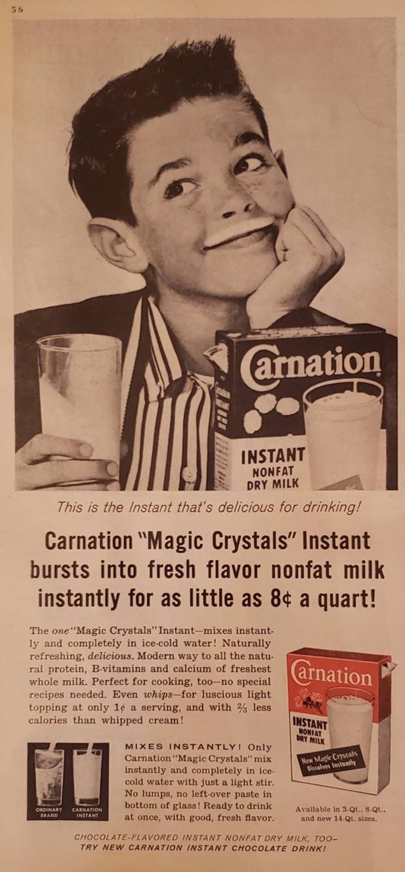 Carnation “Magic Crystals” — Milk-Mustache Boy
