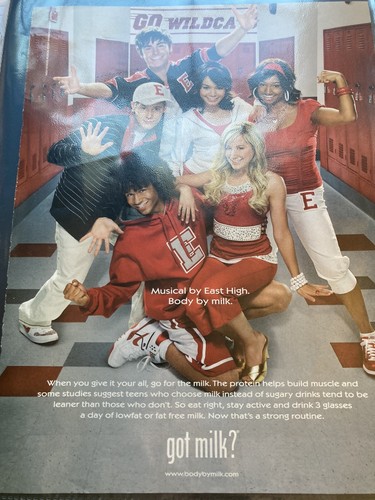 High School Musical / Zac Efron 2007 print