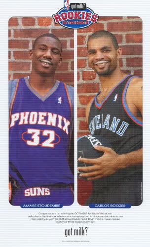 2003 Rookie of the Month - Amar'e Stoudemire & Carlos Boozer