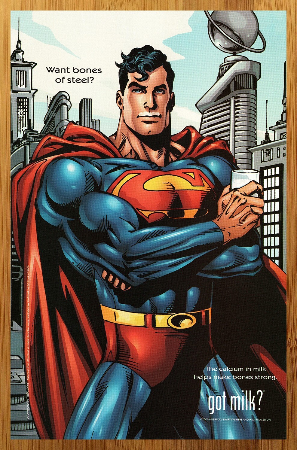 Superman — Want bones of steel?
