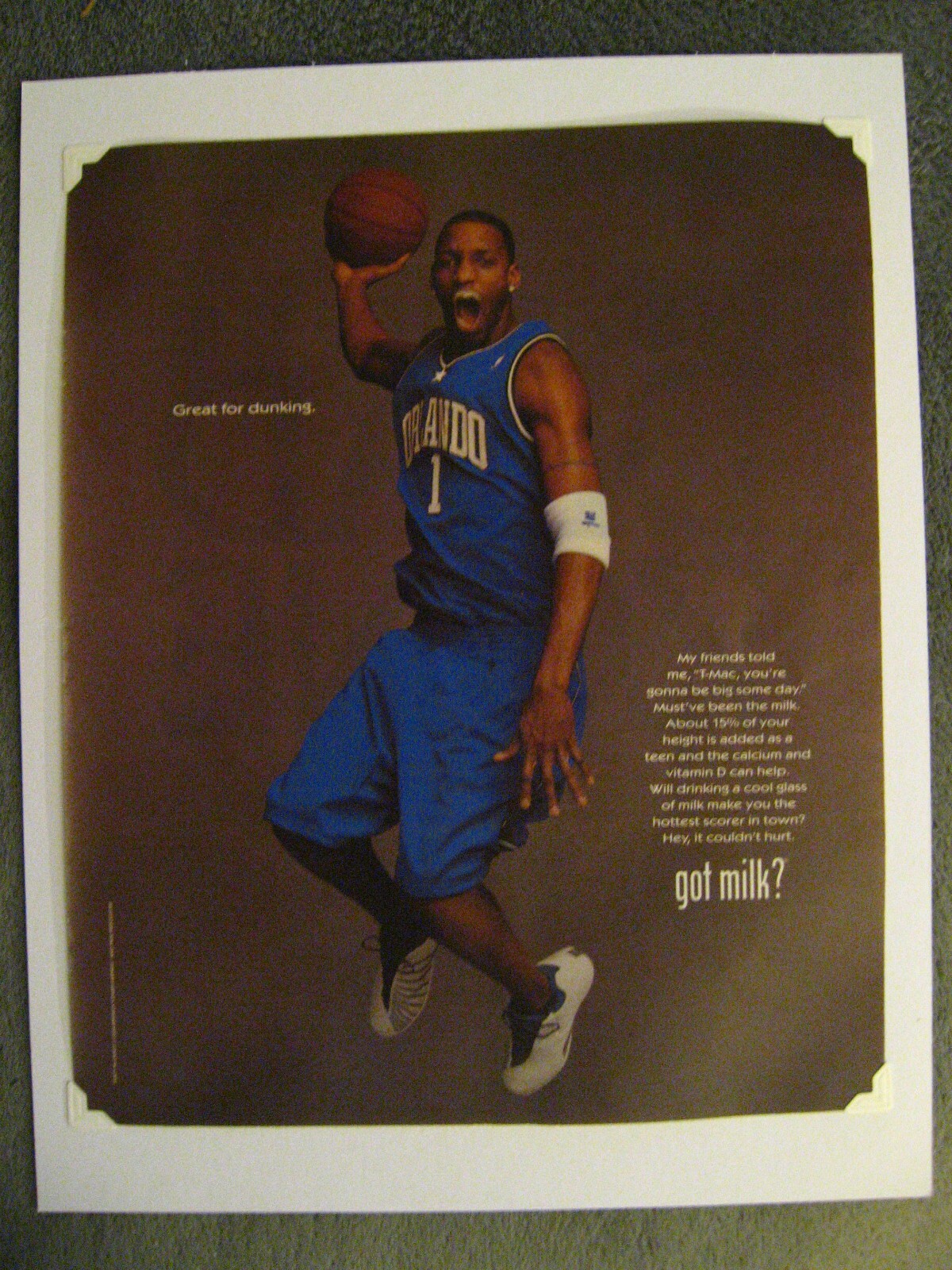 Tracy McGrady — Magic #1 / Rolling Stone placement
