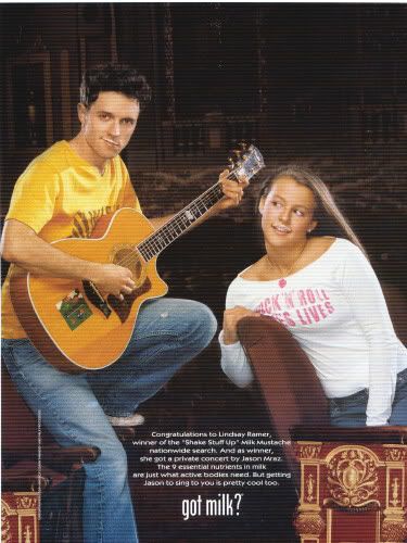 Lindsay Ramer and Jason Mraz