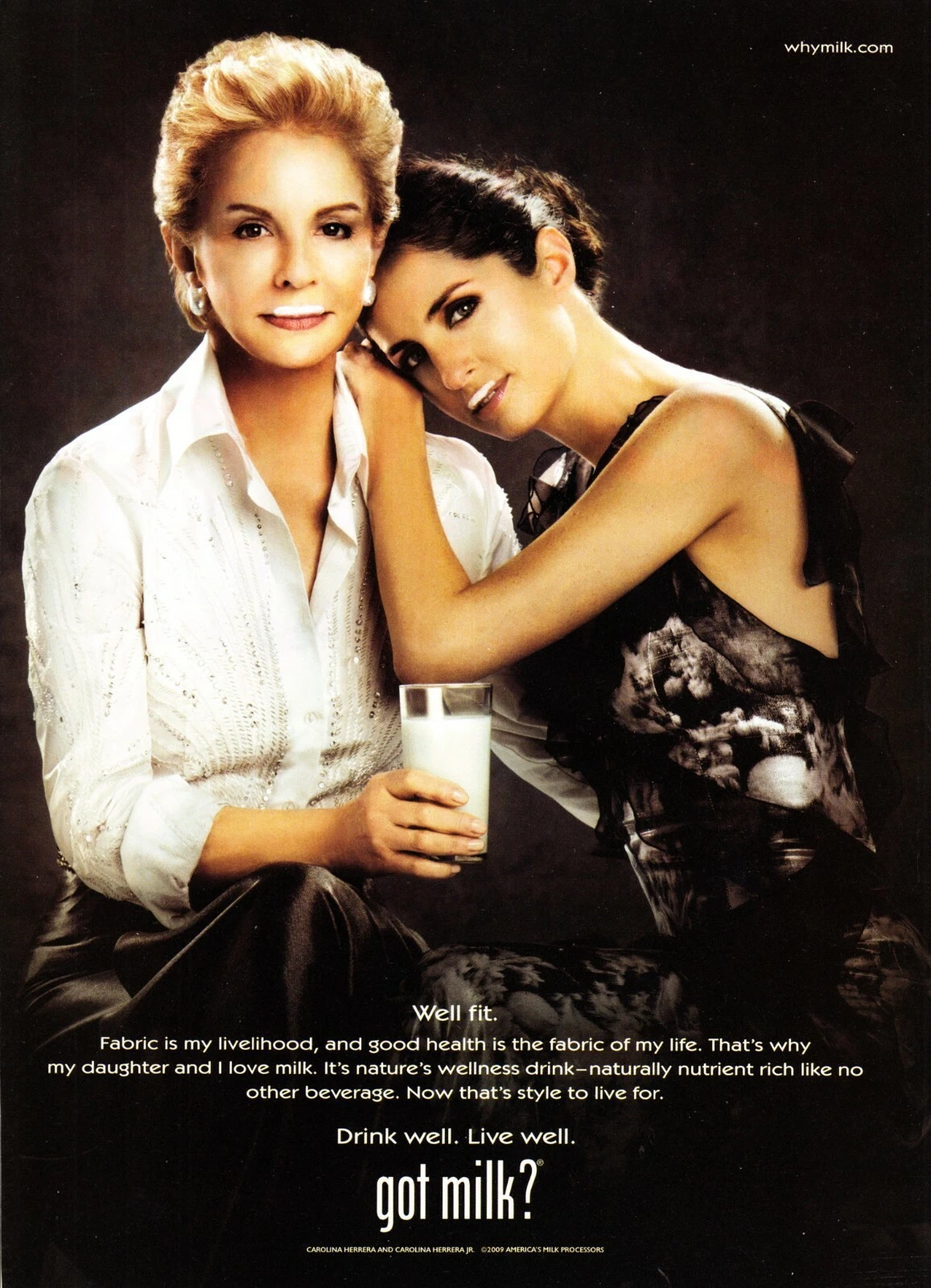 Carolina Herrera & daughter