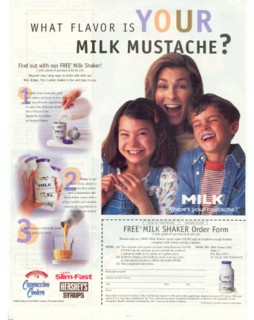 What Flavor Is Your Milk Mustache? — MWYM-era promotion
