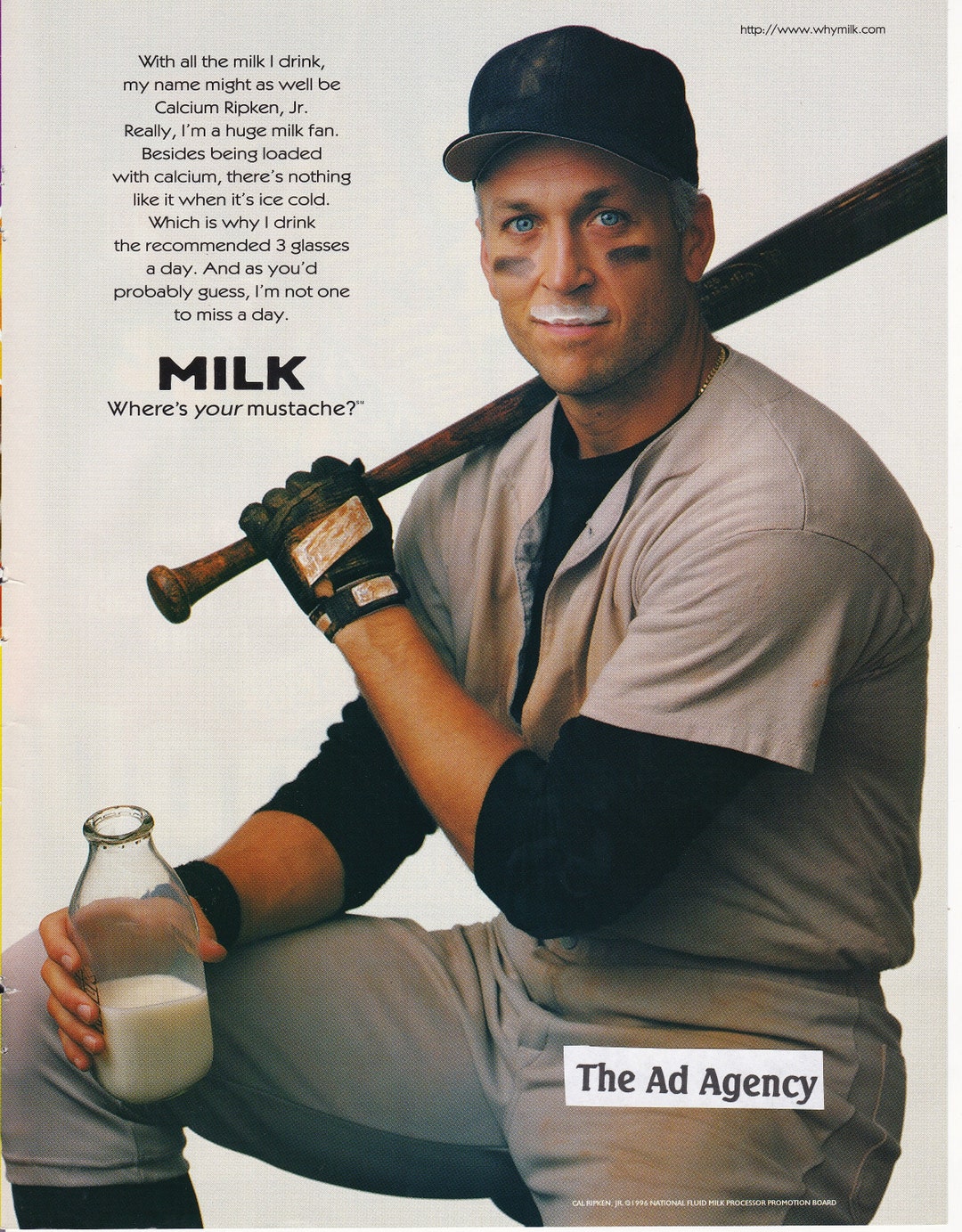 Cal Ripken Jr. MWYM whymilk.com advertisement