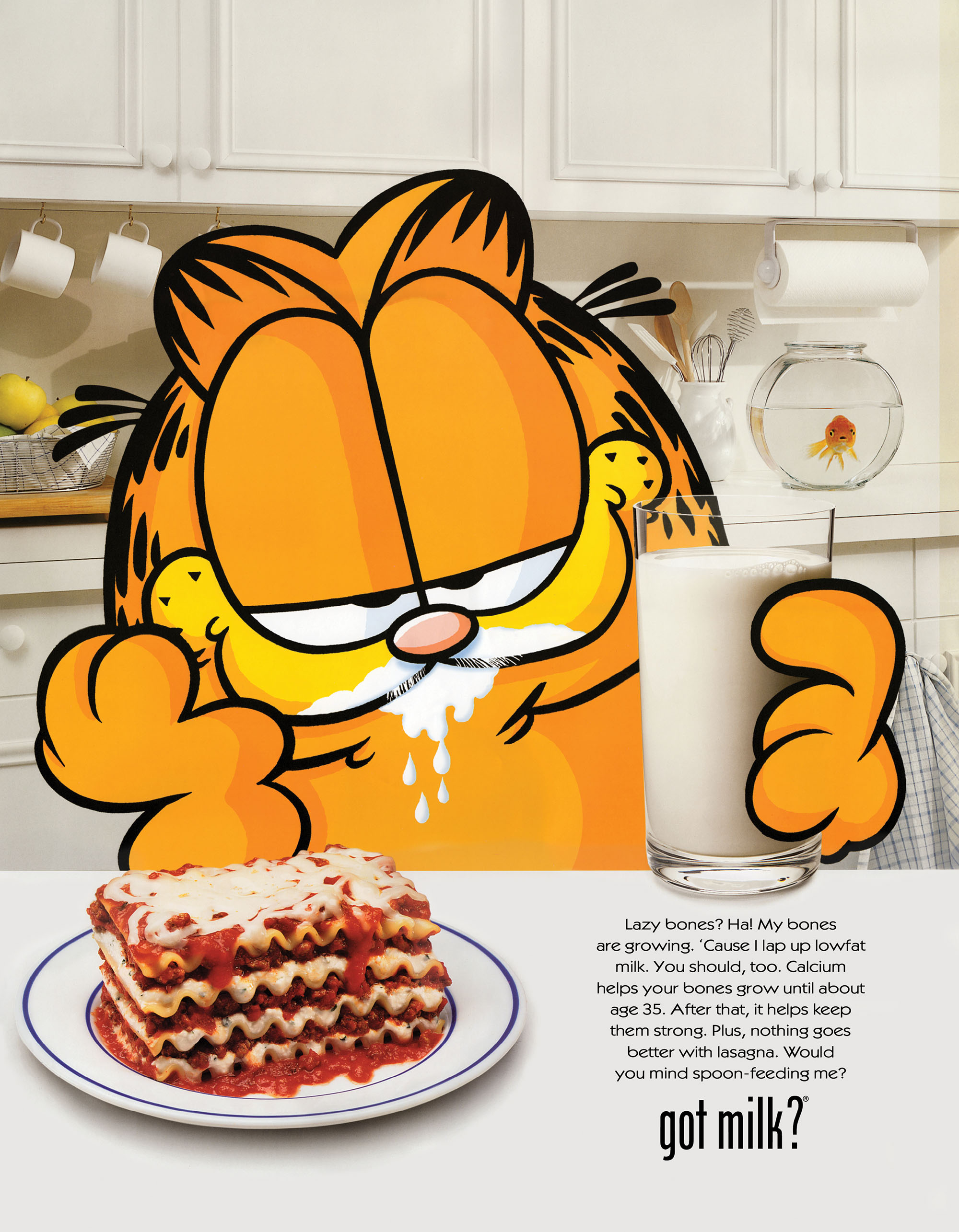 Garfield — Boys’ Life May 1999 back cover