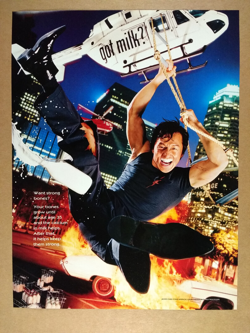 Jackie Chan — railing / strong bones state