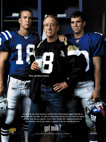 Peyton / Archie / Eli Manning