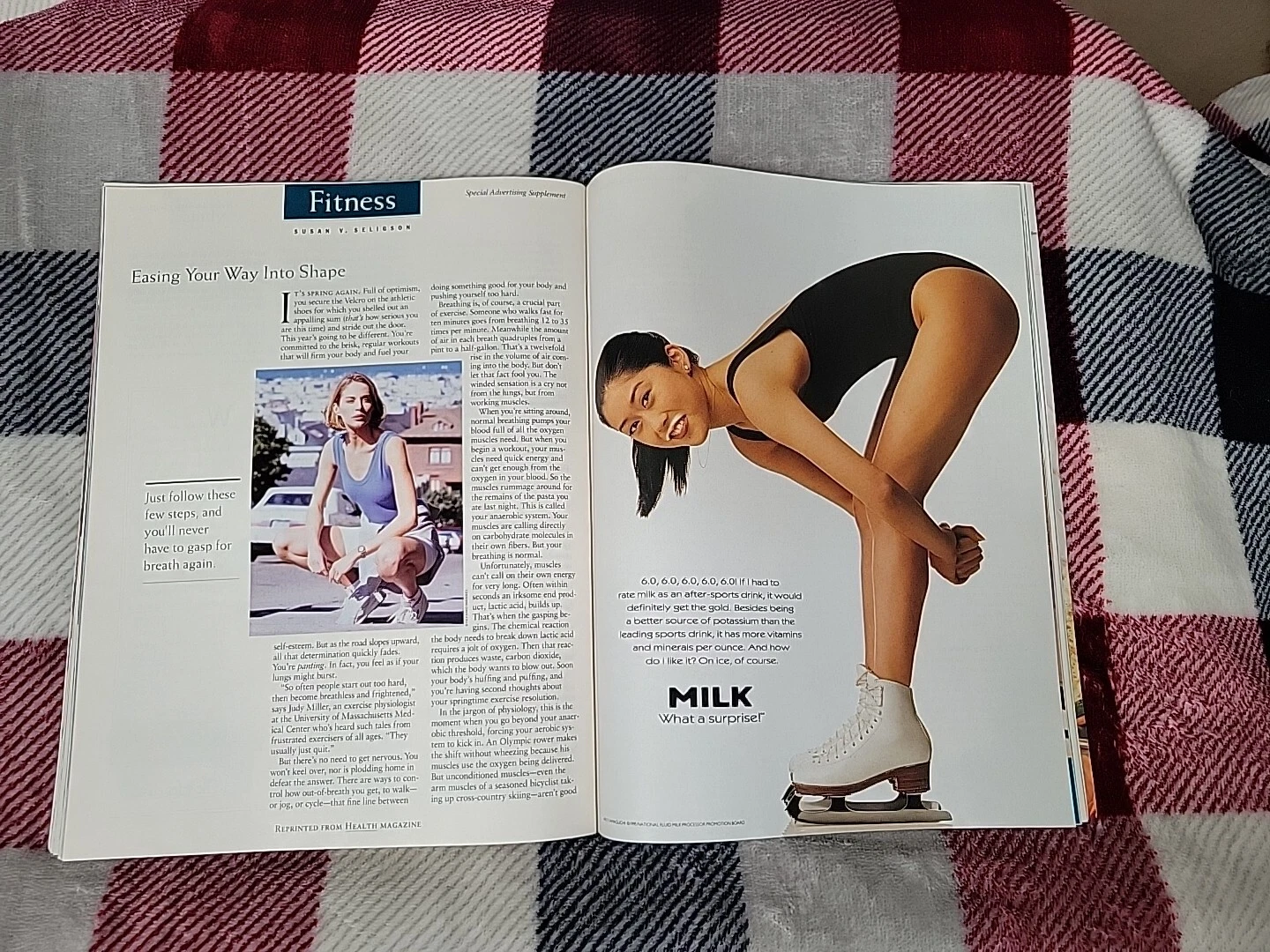 Original period print scan — MILK. What a Surprise!