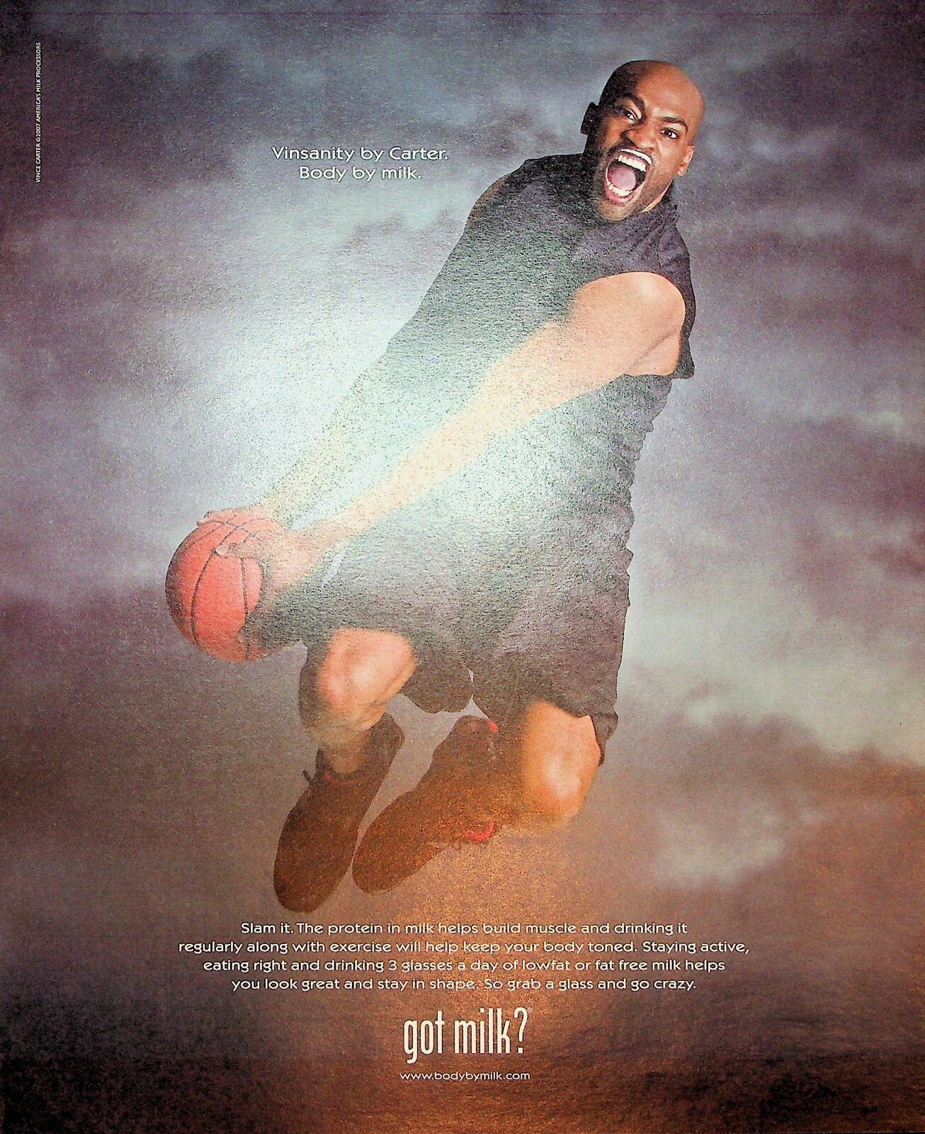 Vince Carter — magazine state