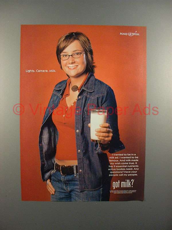 Alyssa — Make-A-Wish “Lights. Camera. Milk.”