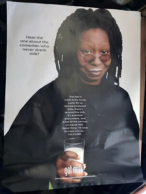 Whoopi Goldberg — 30×23 NYC subway / bus-shelter poster