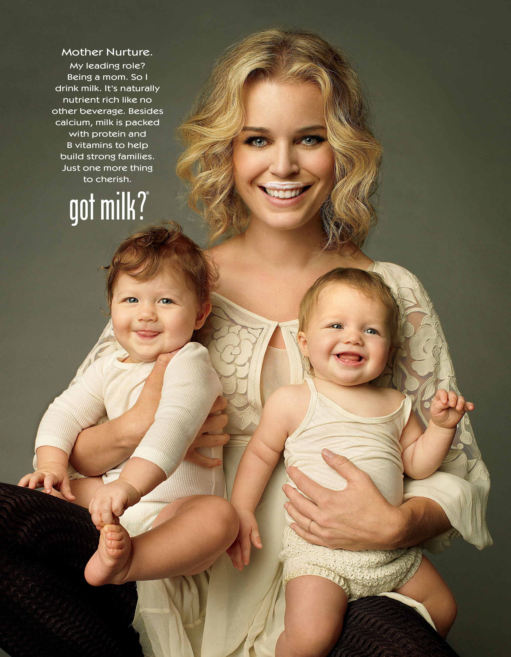 Rebecca Romijn & kids