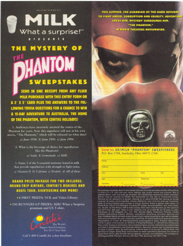 Mystery of the Phantom Sweepstakes - Milk What A Surprise