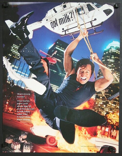 Jackie Chan — 25×19 display poster