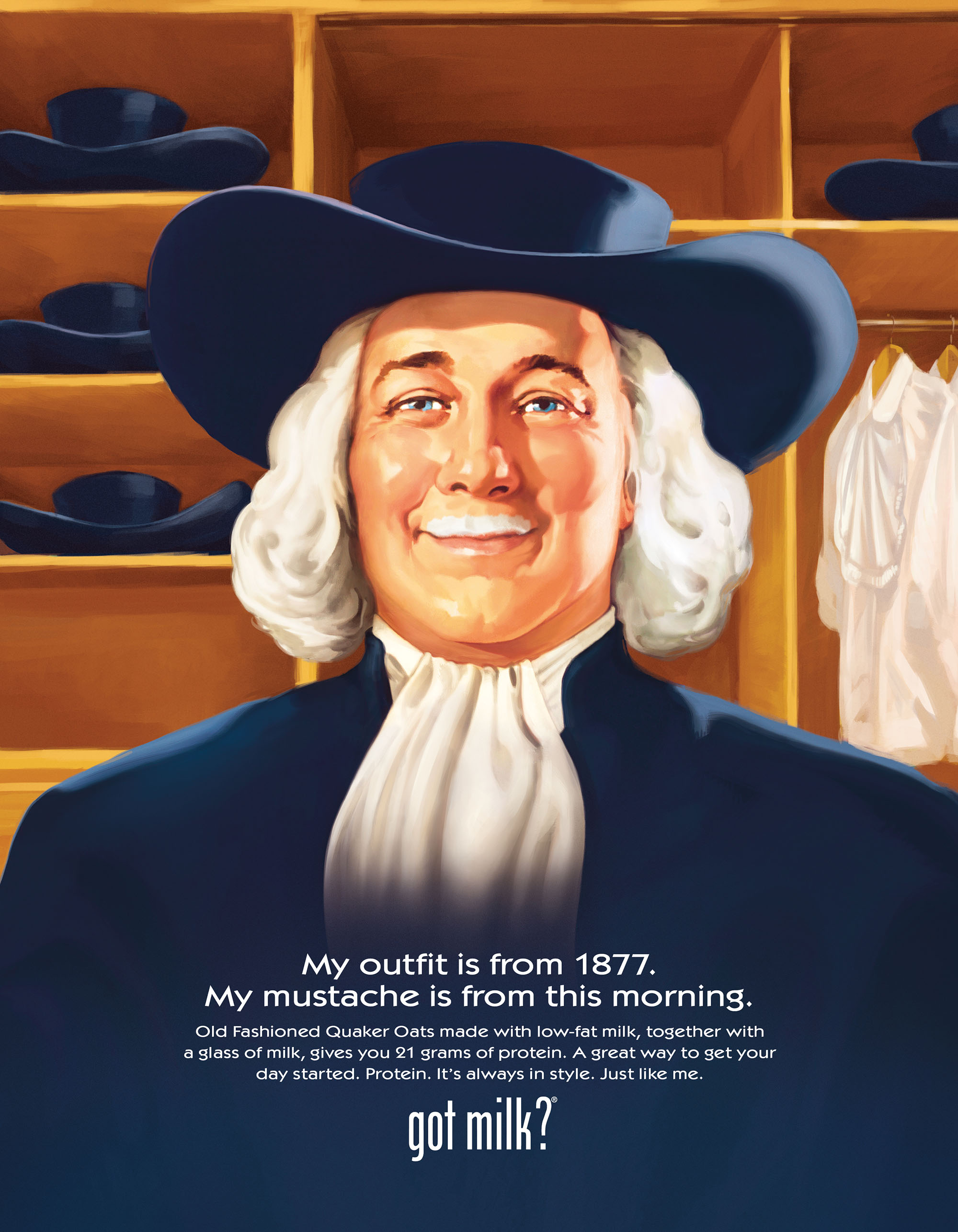 Larry the Quaker Oats Guy