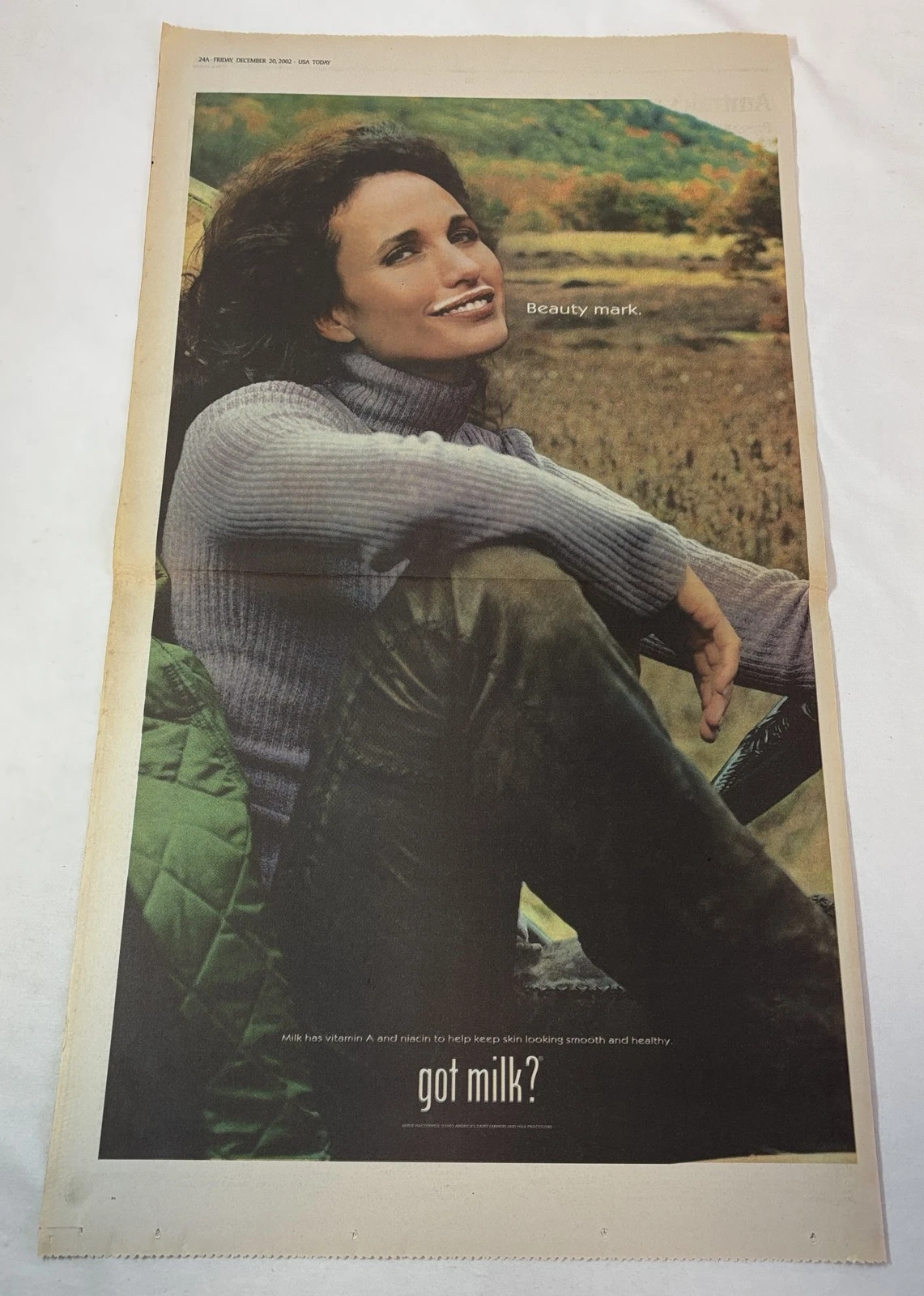Andie MacDowell
