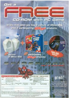 Erik Per Sullivan - Spider-Man Free CD-ROM PC Game Offer