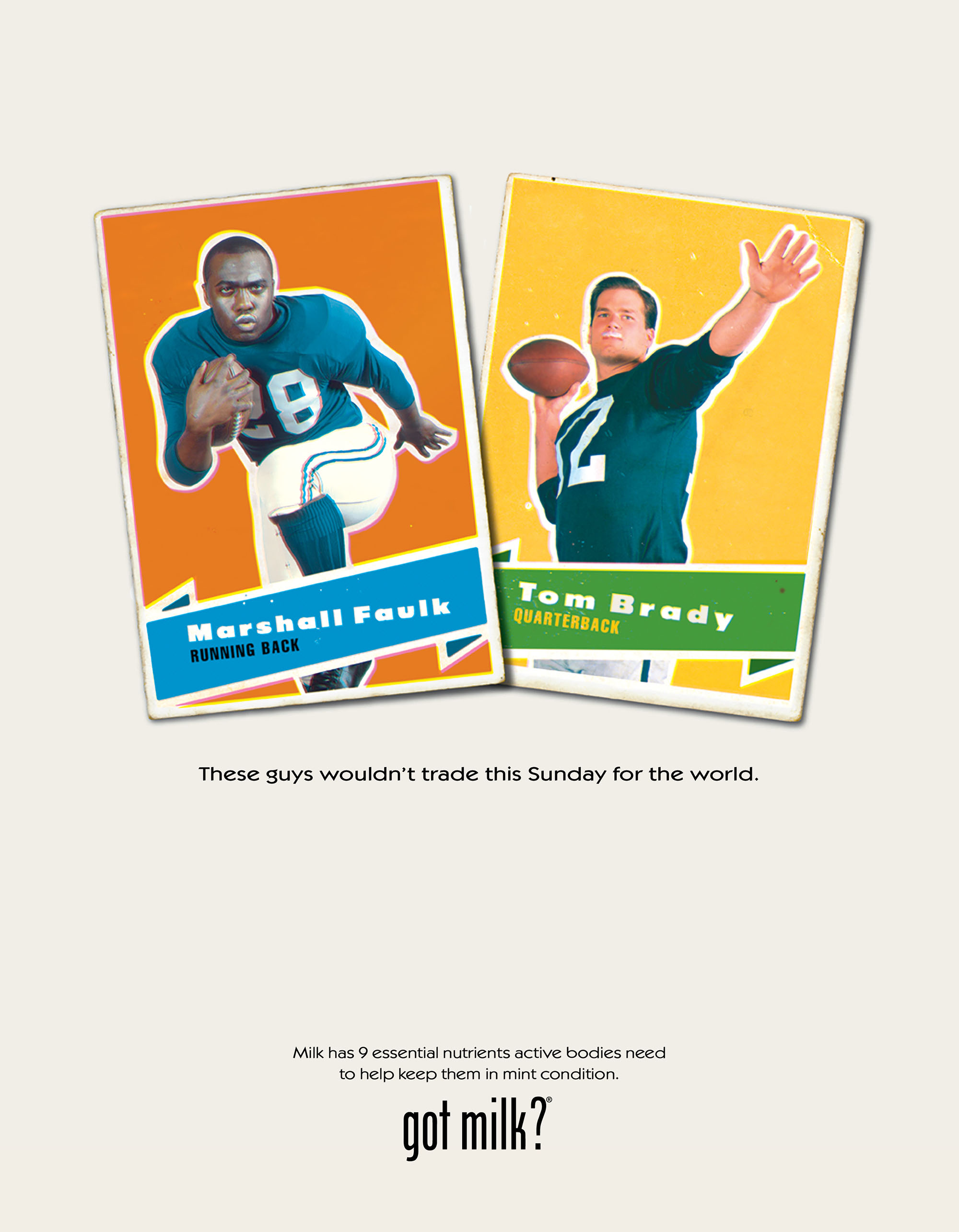 Marshall Faulk / Tom Brady - Super Bowl XXXVI