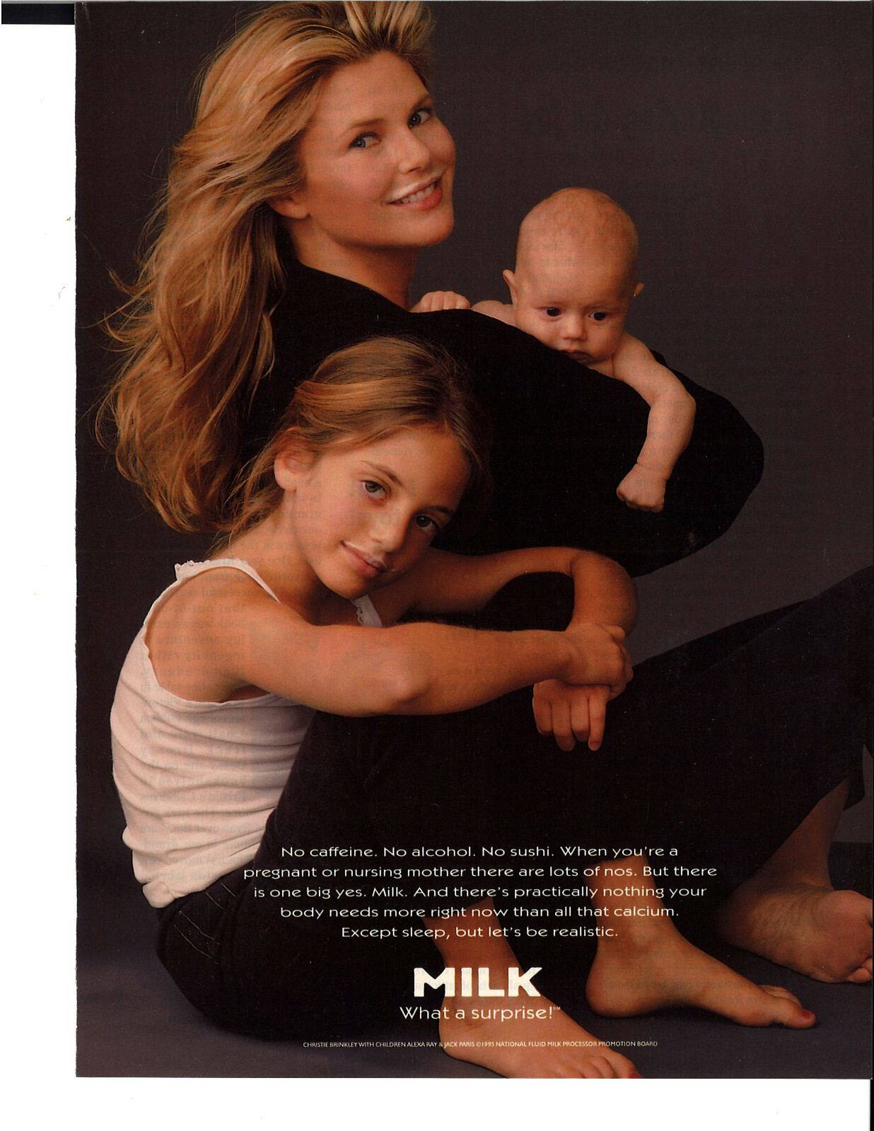 Christie Brinkley + children — family state additional copy