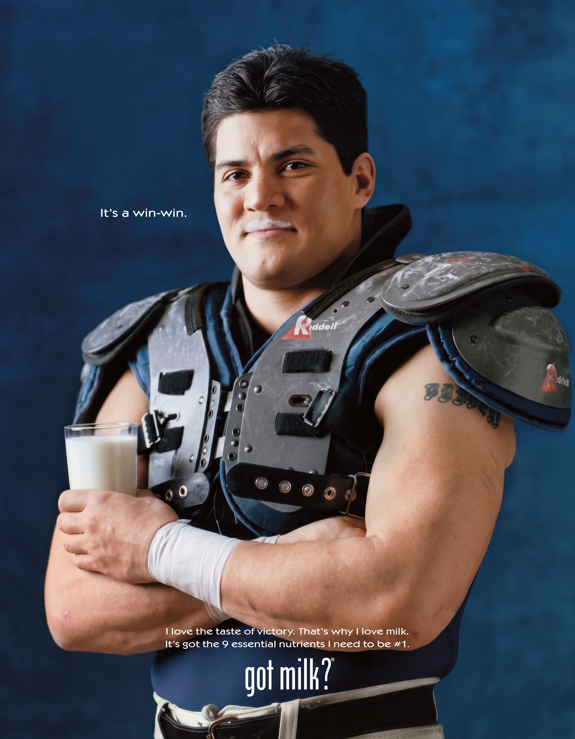 Tedy Bruschi - winner