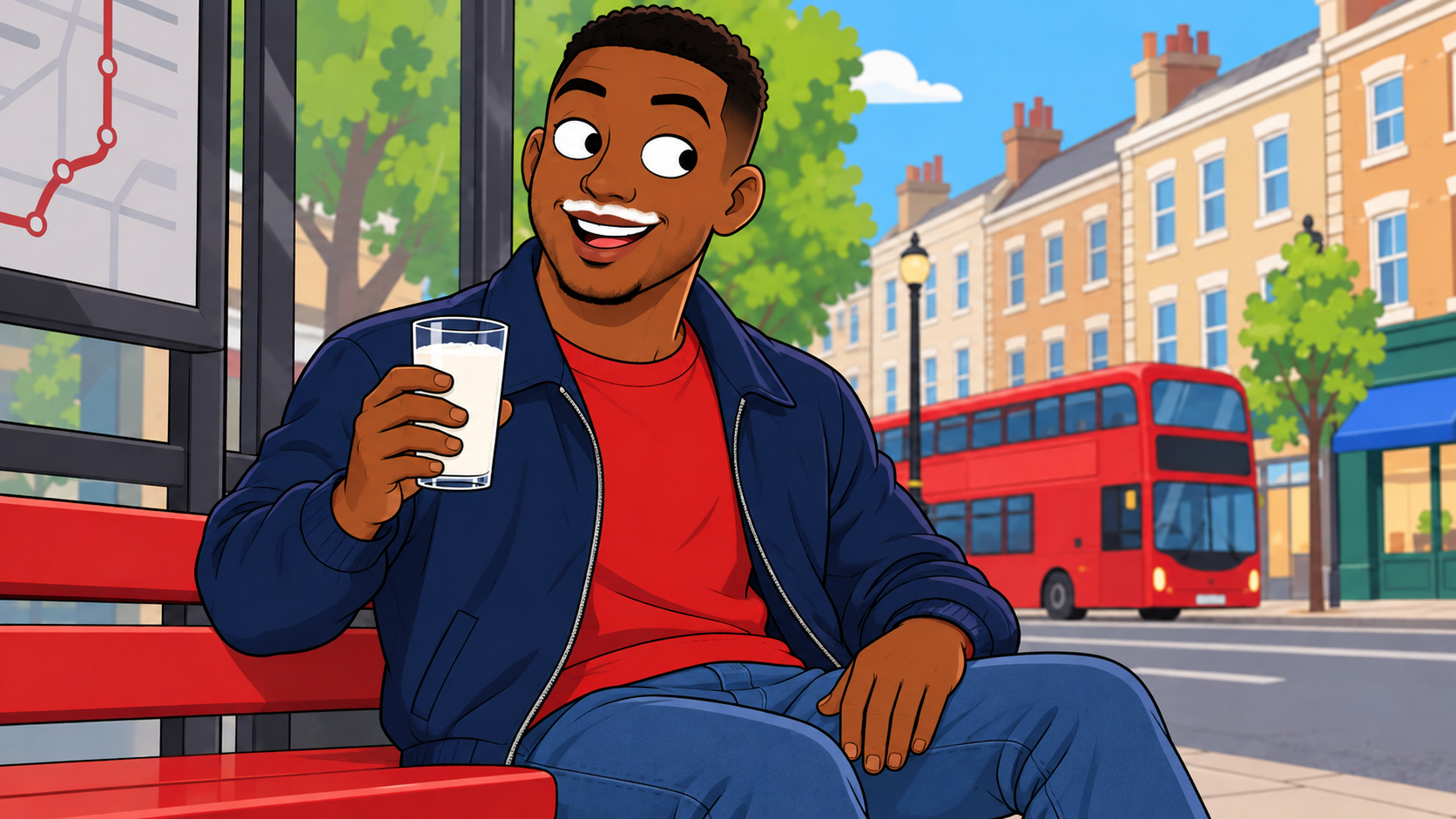 Original illustration for Make Mine Milk