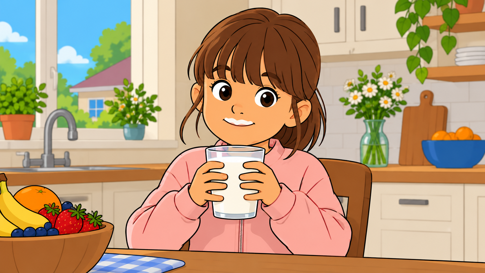 Original illustration for Ningún niño sin bigote