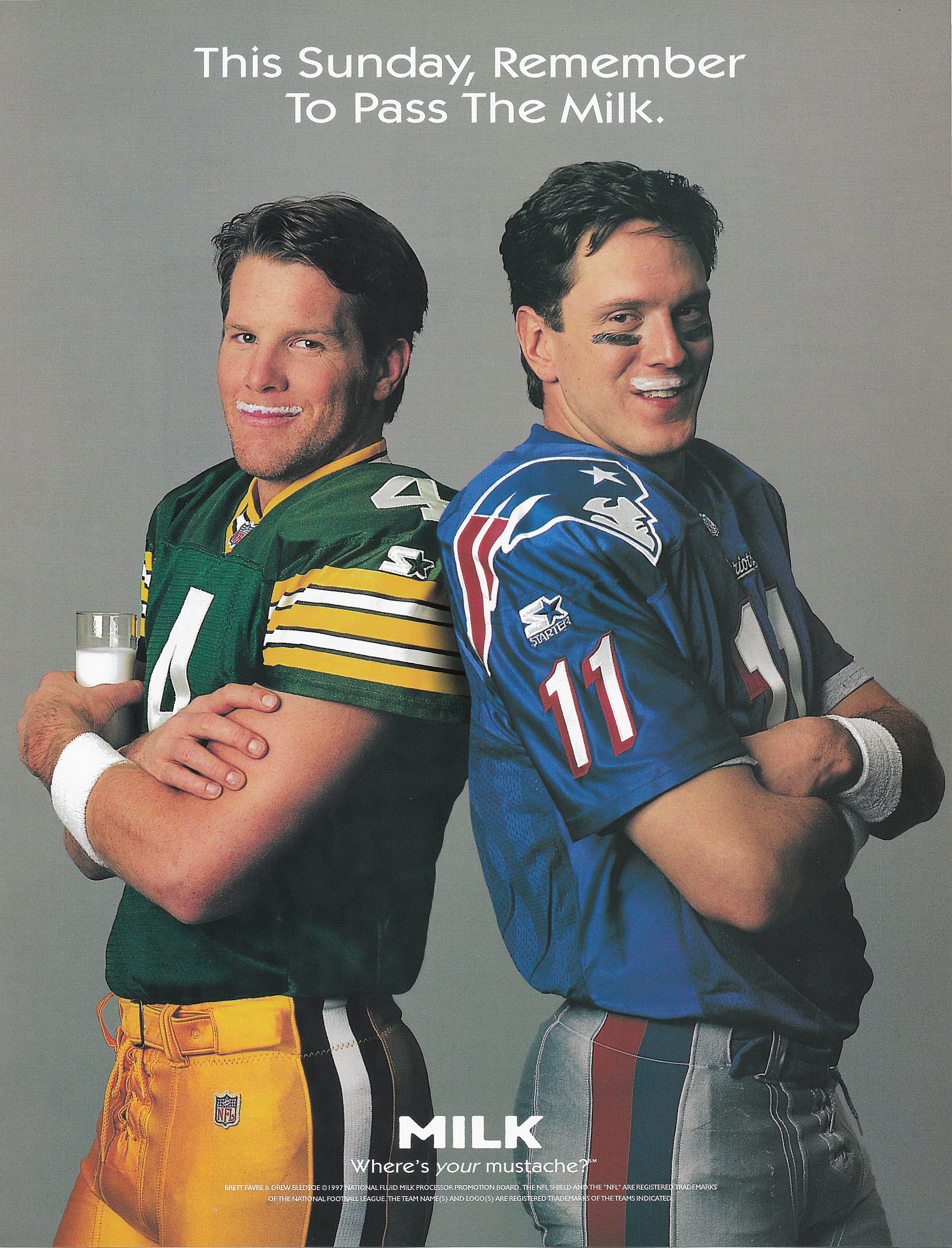 Brett Favre / Drew Bledsoe - Super Bowl XXXI