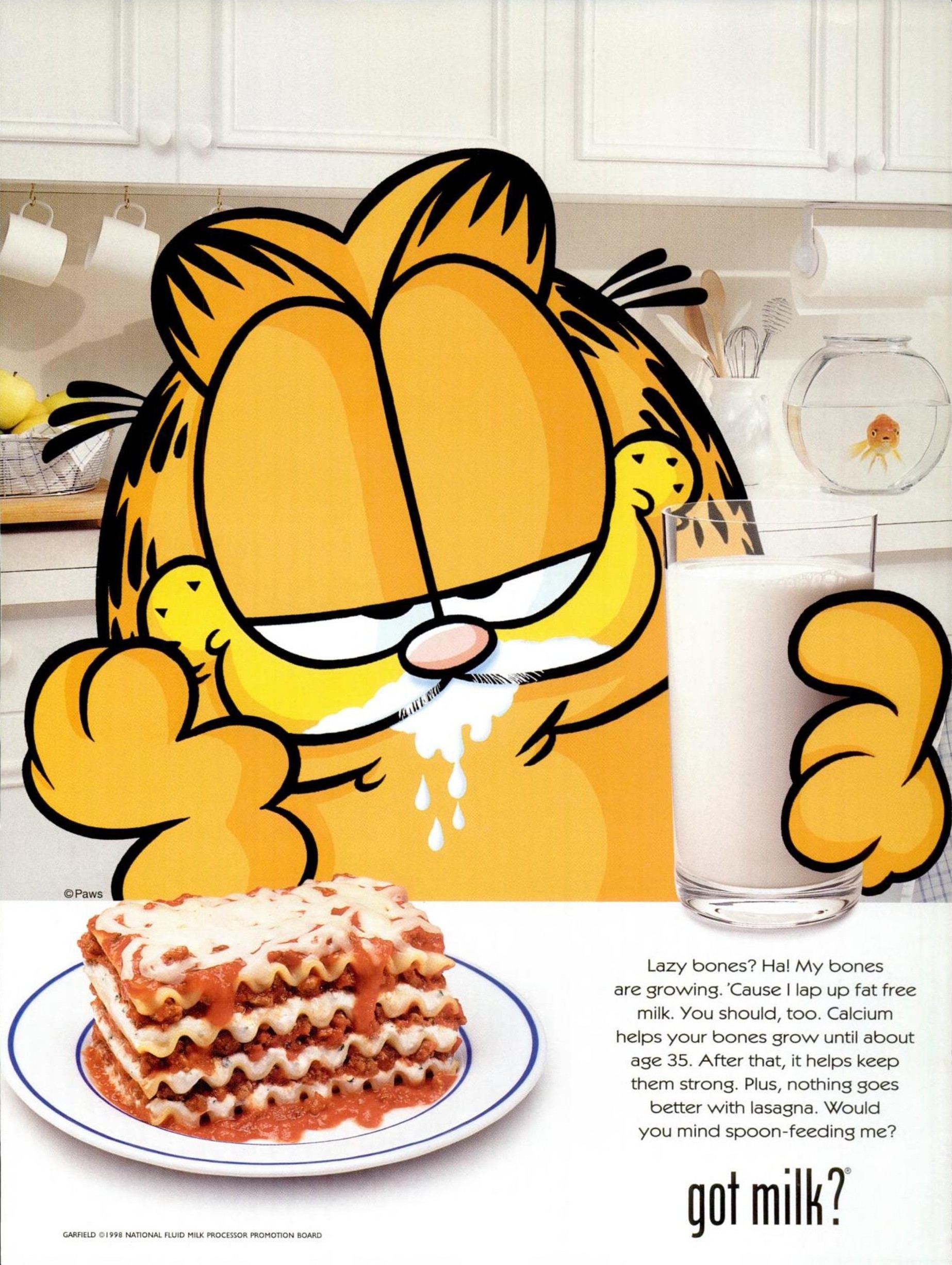 Garfield — Variant printing — Boys' Life, May 1999 (also March 1999)