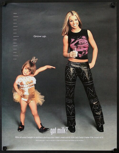 Britney Spears — “Grow Up.” 25×19 poster