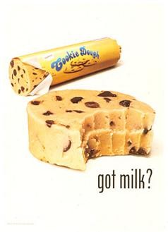 got milk? poster — cookie dough (California)