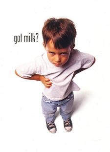 got milk? poster — scowling boy (California)