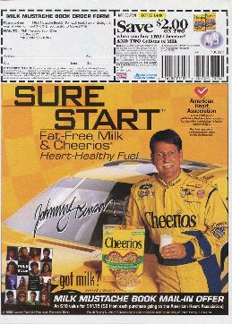 Benson, Johnny (Milk & Cheerios) (coupon/supplement ad)