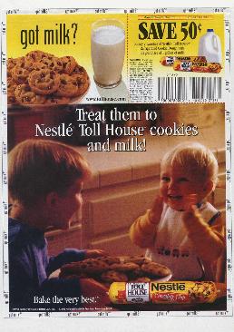 Nestle Toll House cookies (coupon/supplement ad)