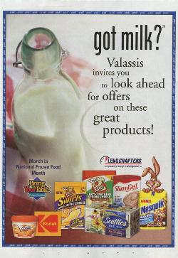 Valassis Look Ahead (coupon/supplement ad)