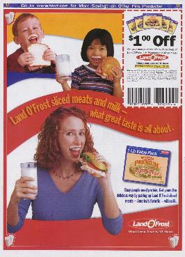 Land O'Frost sliced meats (coupon/supplement ad)