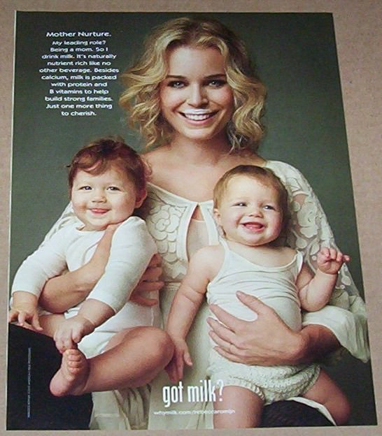 Rebecca Romijn 2010 — Mother Nurture print
