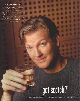 Craig Kilborn — got scotch parody