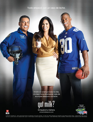 Karla Martínez + Victor Cruz + José Hernández — Futuro con Leche group print ad