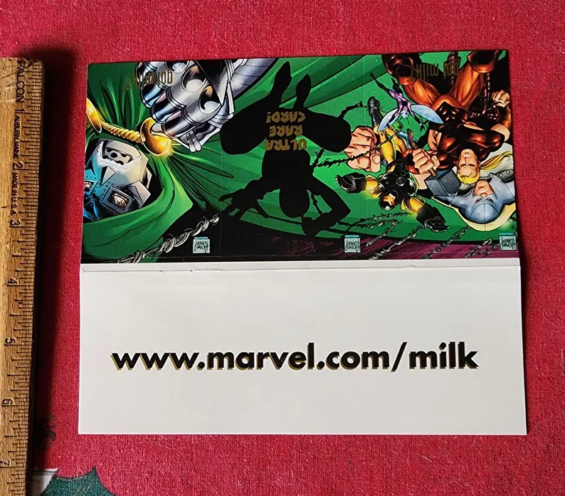 A-Next / Spider-Girl Ultra Rare silhouette / Dr. Doom panel