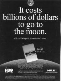 Milk Goes to the Moon — HBO / MILK video offer — 1998