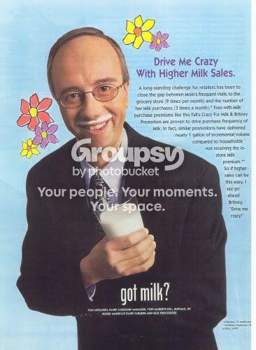 Tom Myslinski — GM 2000 Milk Mustache advertisement