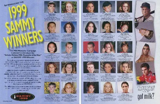 1999 SAMMY Winners — recovered collector archive scan