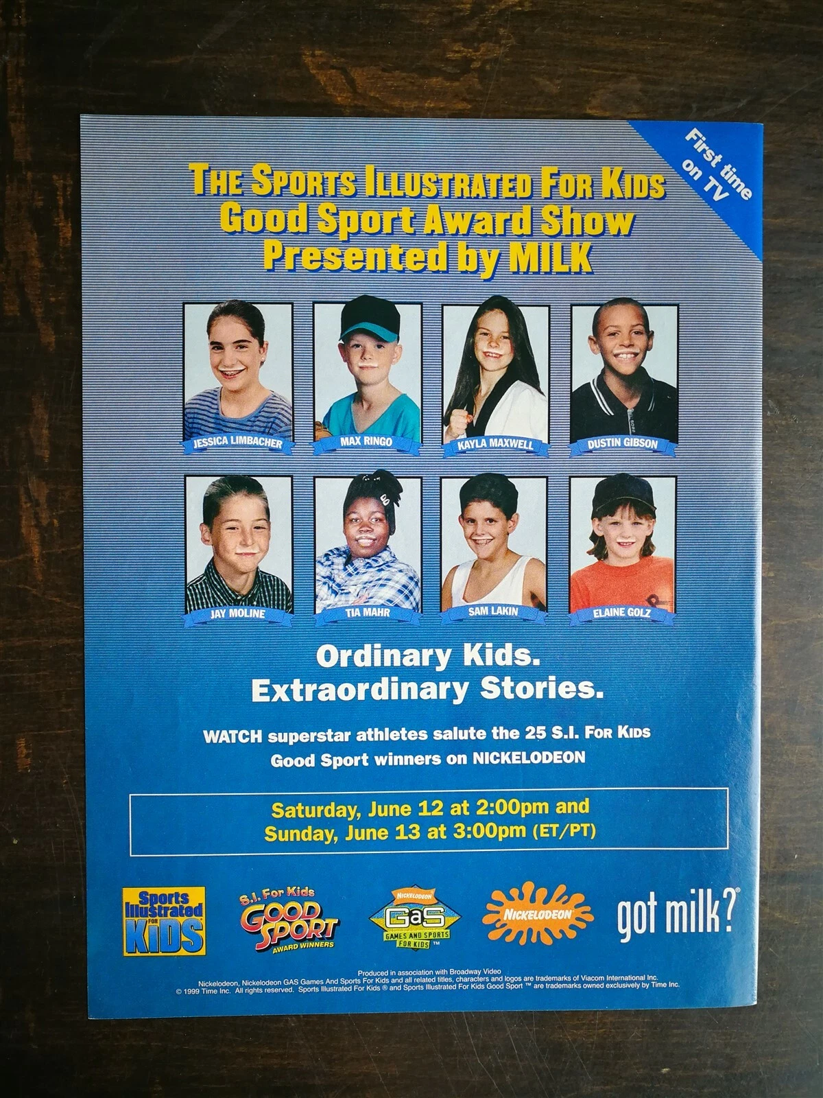 Good Sports Awards Show Reminder - Ordinary Kids. Extraordinary Stories.
