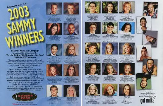 2003 SAMMY Winners — recovered collector archive scan