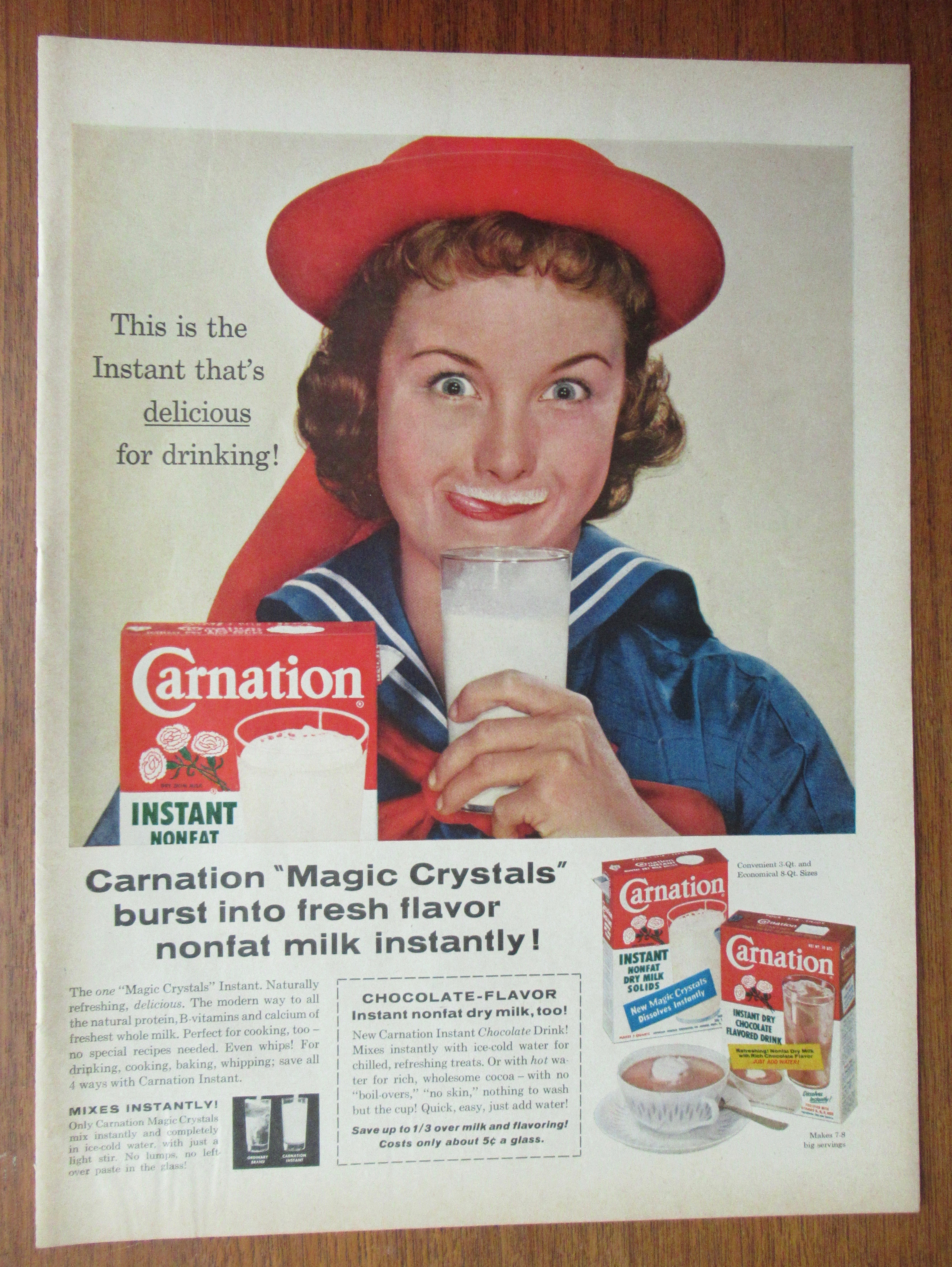 Carnation “Magic Crystals” — Sailor Woman / Red Beret