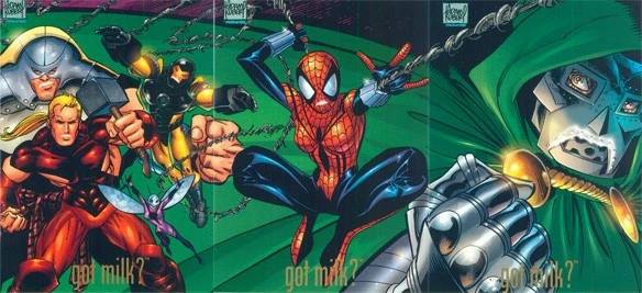 A-Next / Spider-Girl / Dr. Doom regular triptych