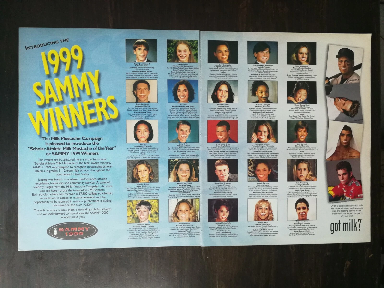 1999 SAMMY Winners