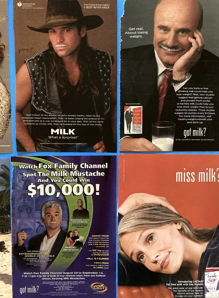 Fox Family Milk Mustache Contest - John O'Hurley