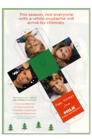 Milk Holiday Ornament — Happy Holidays from MWYM — 1997